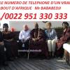 Numéro téléphone d'un vrai marabout 